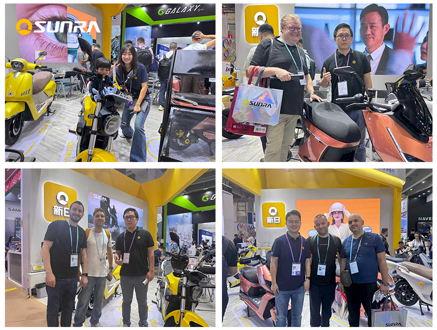 SUNRA Electric Vehicles Shine at Canton Fair: Global Merchants Witness the Rising Force of Electric Mobility(图4) SUNRA Electric Vehicles Shine at Canton Fair: Global Merchants Witness the Rising Force of Electric Mobility(图4)